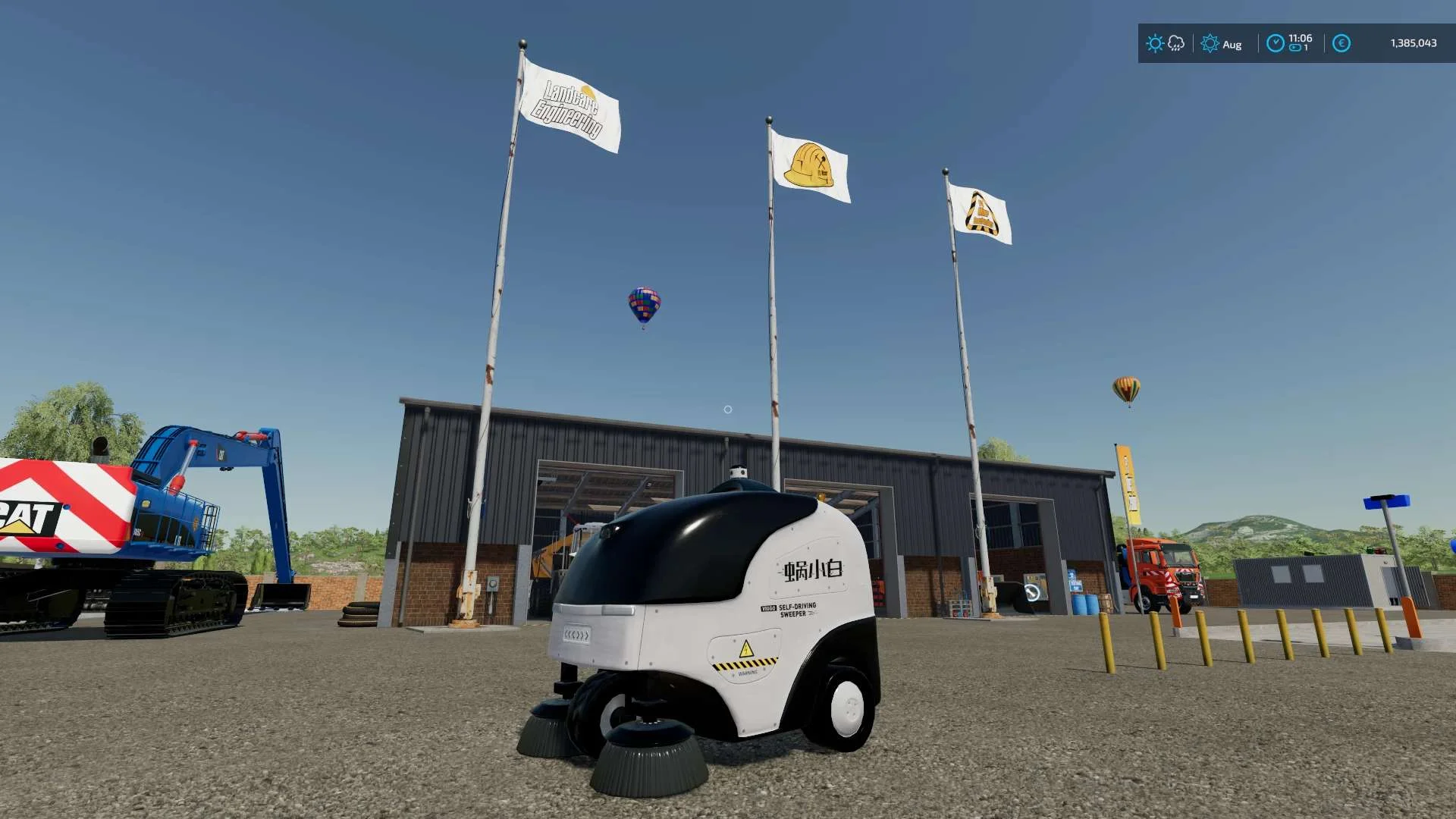 Robot Sweeper v1.0 FS22 FS22 Mod Free Download