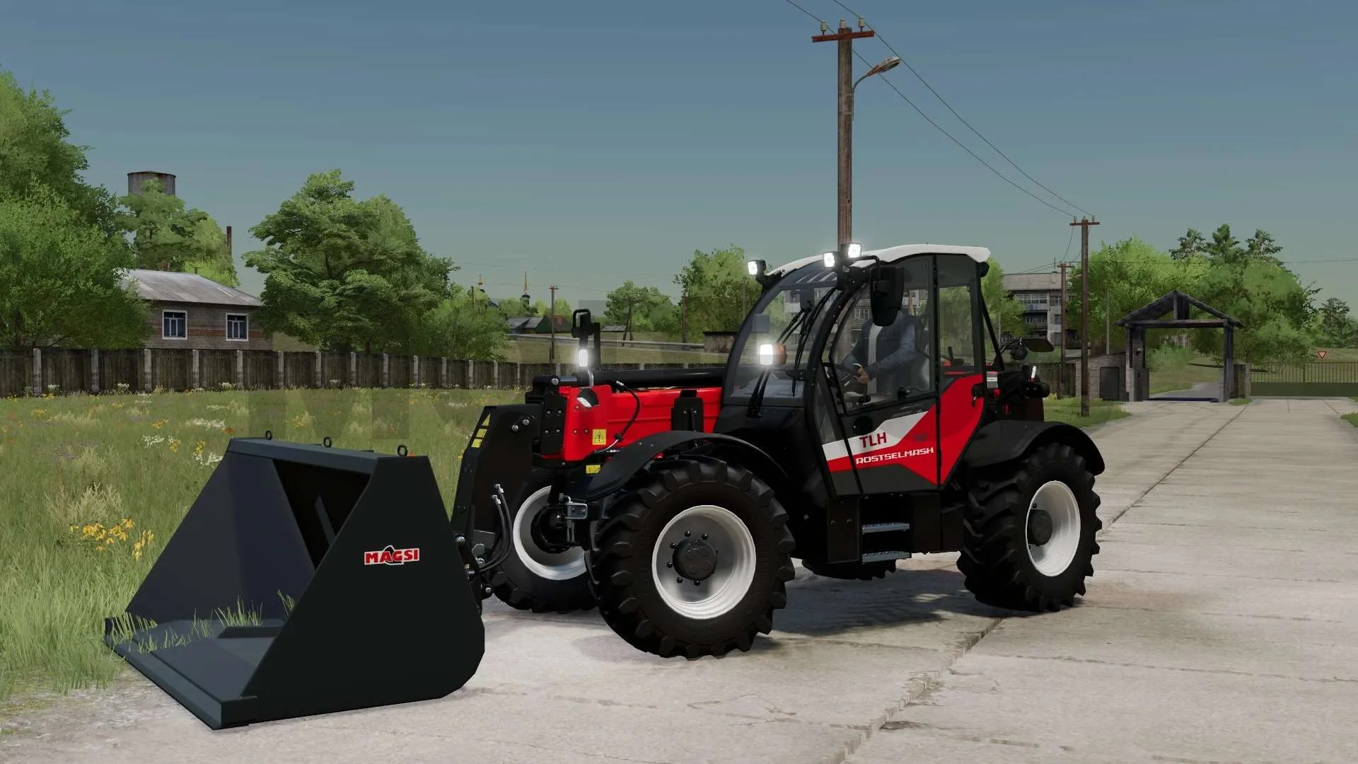 ROSTSELMASH TLH 740 v1.0.0.1 FS22 FS22 Mod Free Download