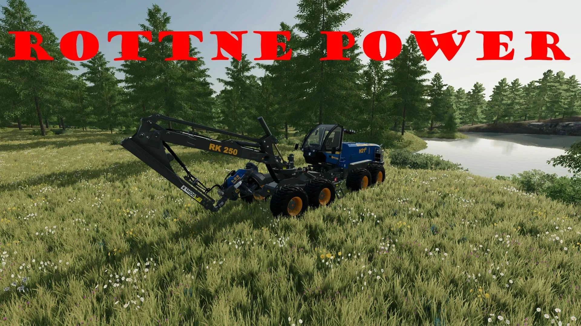 Rottne Power v1.0 FS22 FS22 Mod Free Download