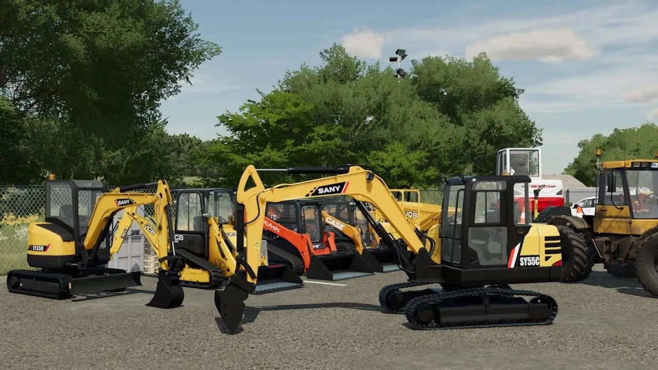 Sany 55c v1.0 FS22 FS22 Mod Free Download