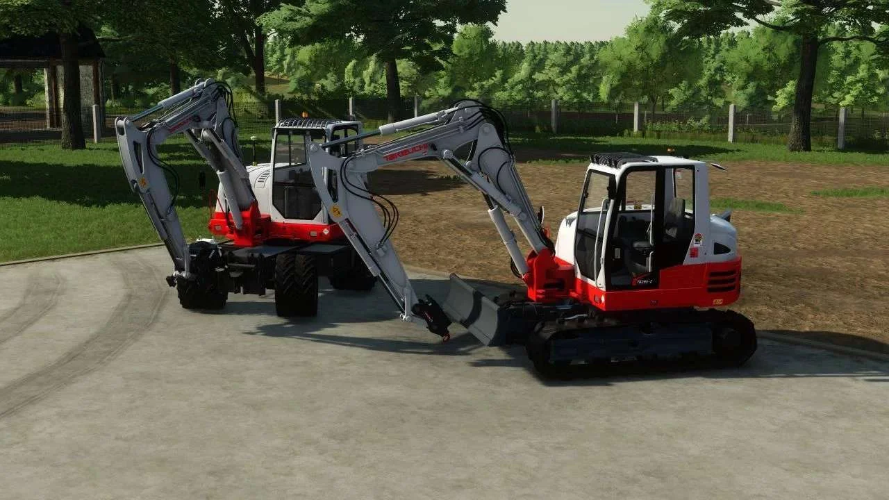 Takeuchi TB295W / TB290-2 fix v1.0 FS22 FS22 Mod Free Download