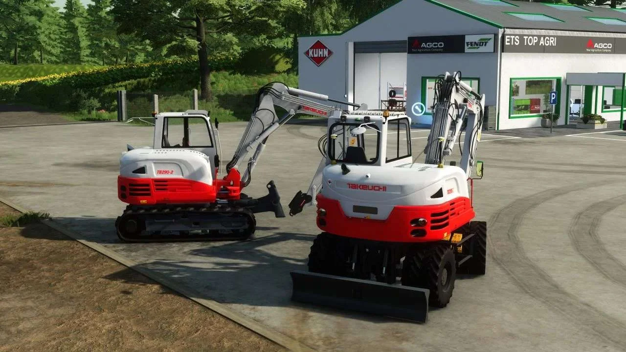 Takeuchi TB295W & TB290-2 v1.0 FS22 FS22 Mod Free Download
