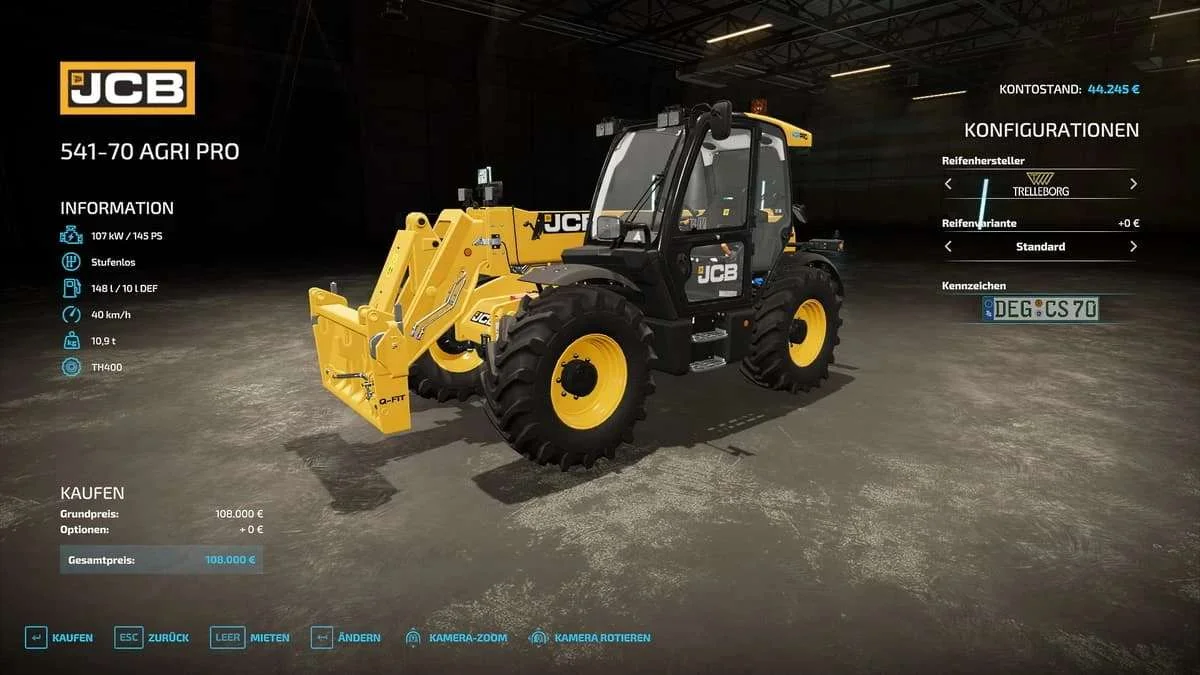 Teleskoplader Pack v1.0.1 FS22 FS22 Mod Free Download