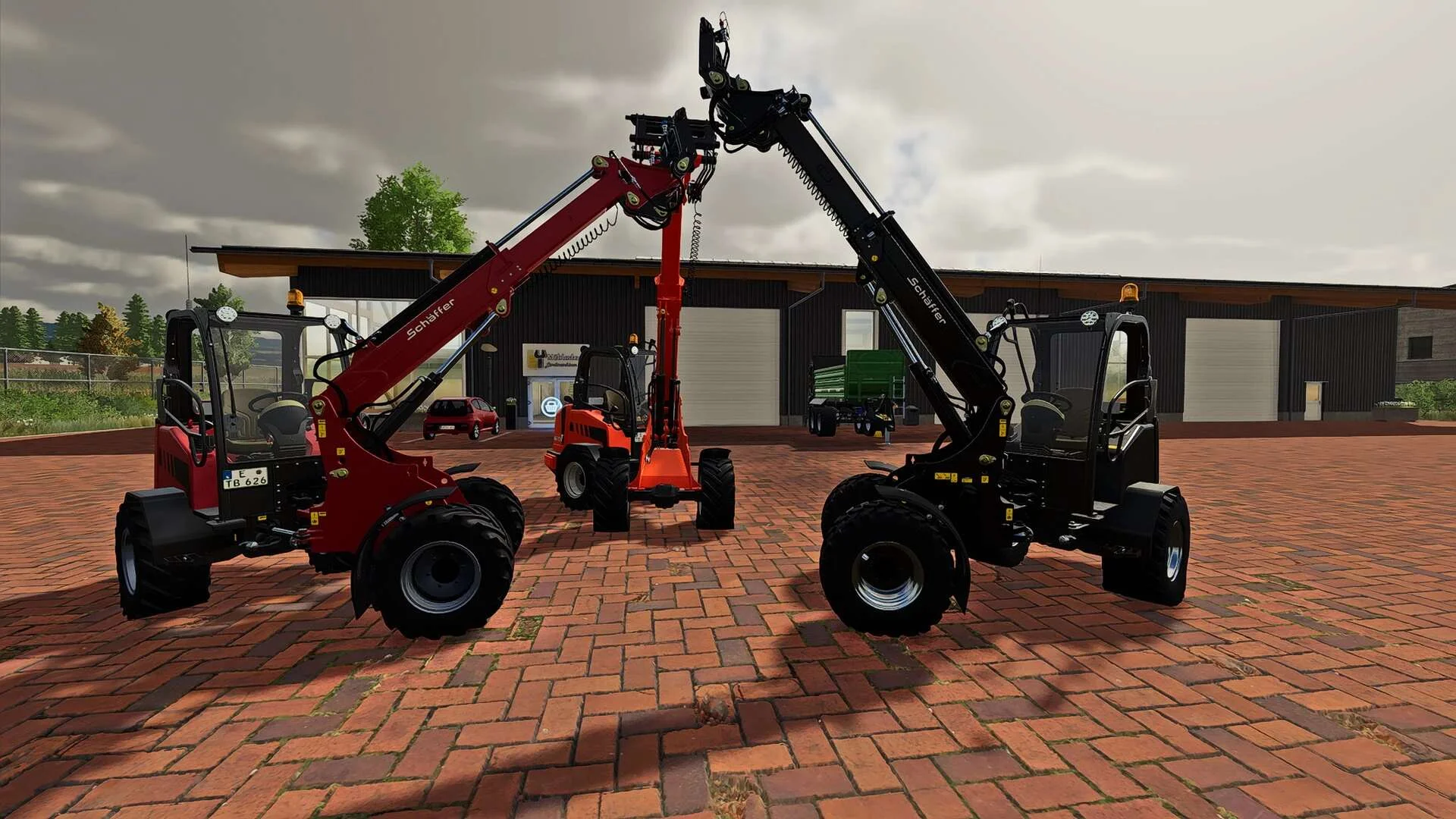 Teleskoplader Schäffer 4670T v1.0 FS22 FS22 Mod Free Download