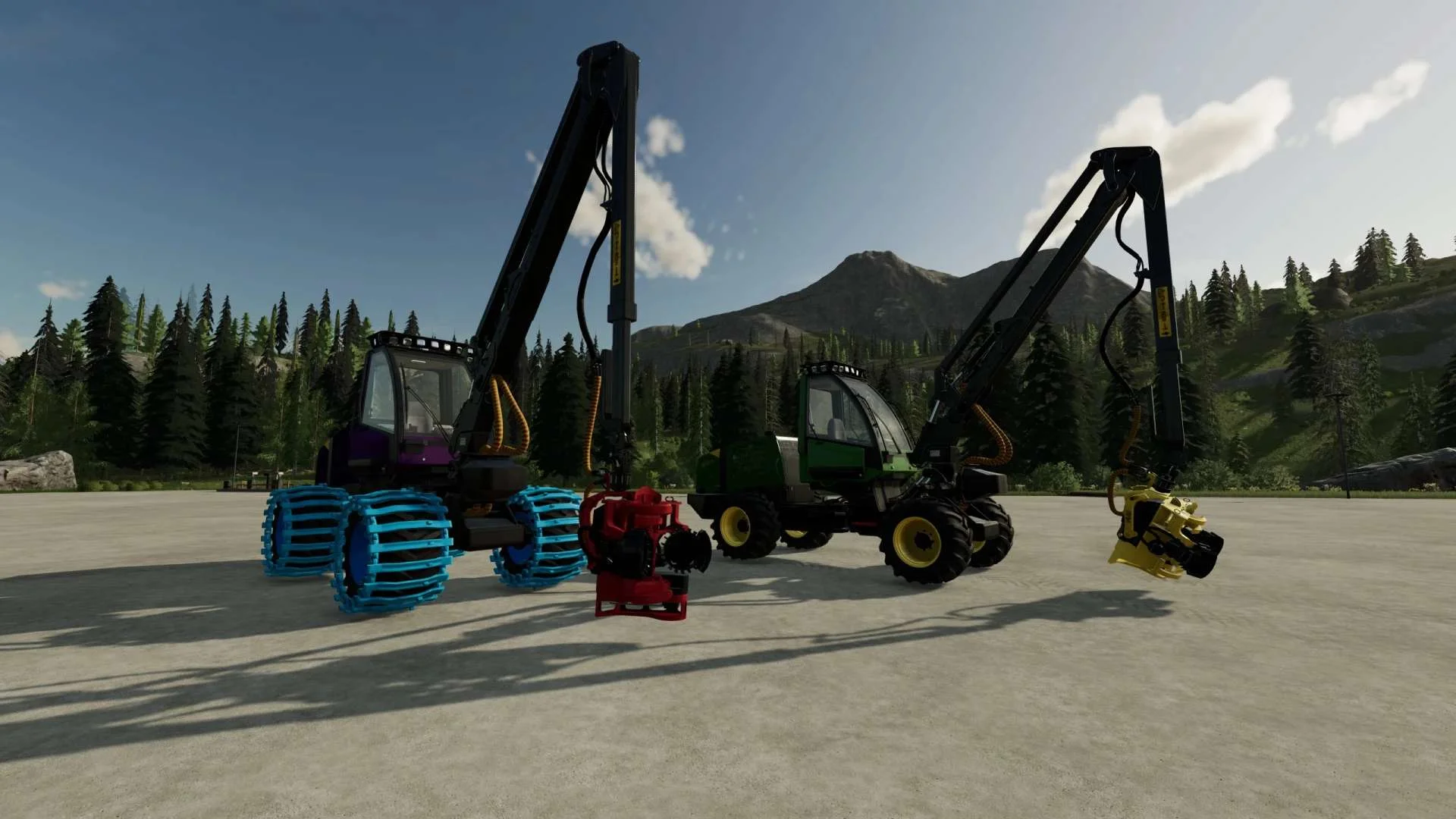 Timberjack 770D v1.0 FS22 FS22 Mod Free Download