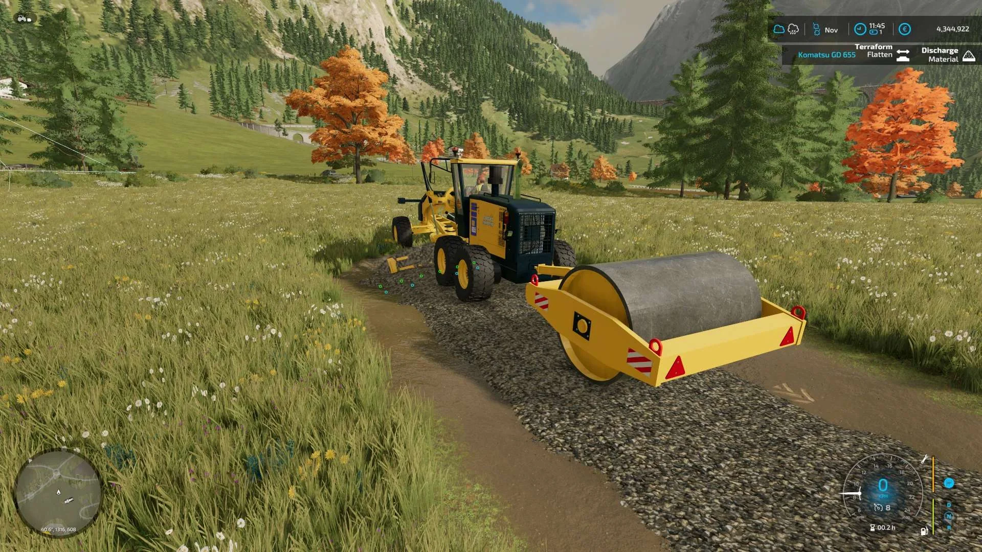 Trailed Compactor Roller v1.0 FS22 FS22 Mod Free Download