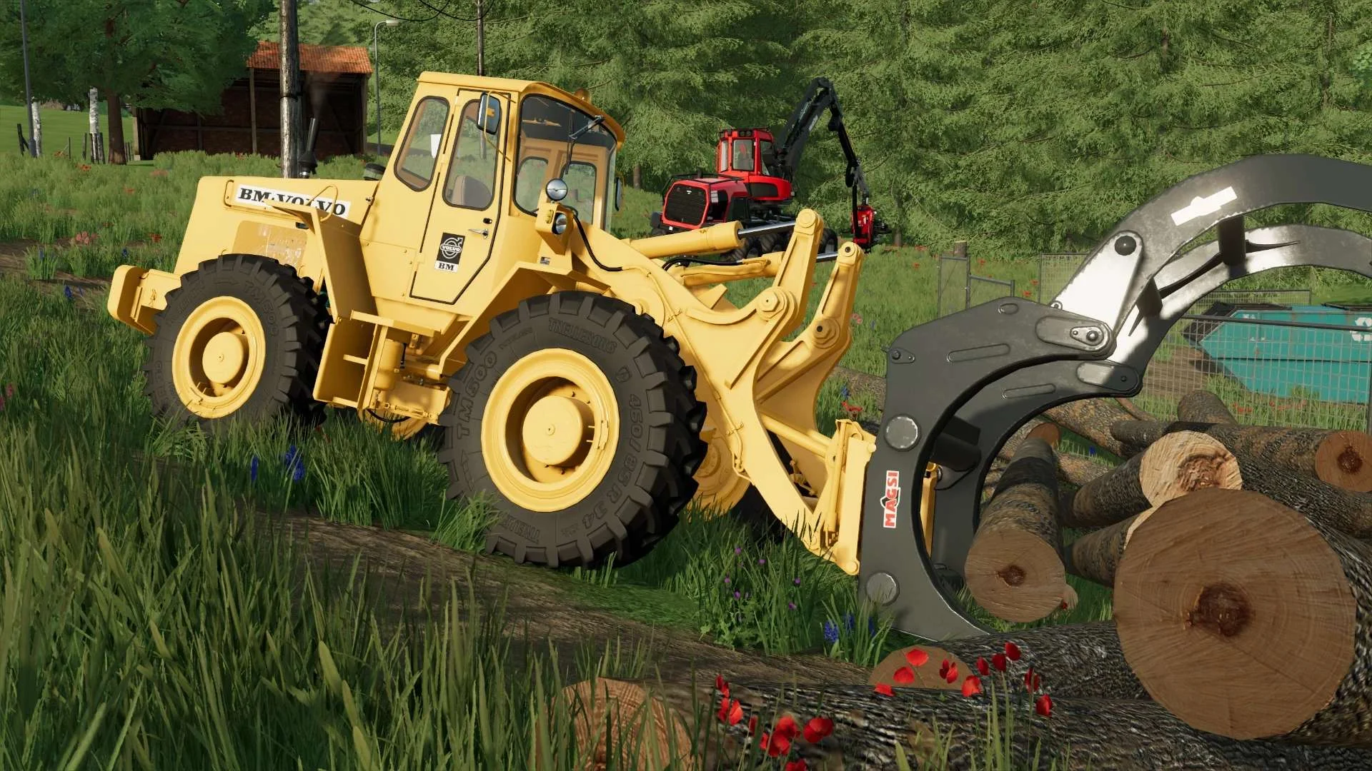 Volvo BM845 Wheel Loader v1.0 FS22 FS22 Mod Free Download