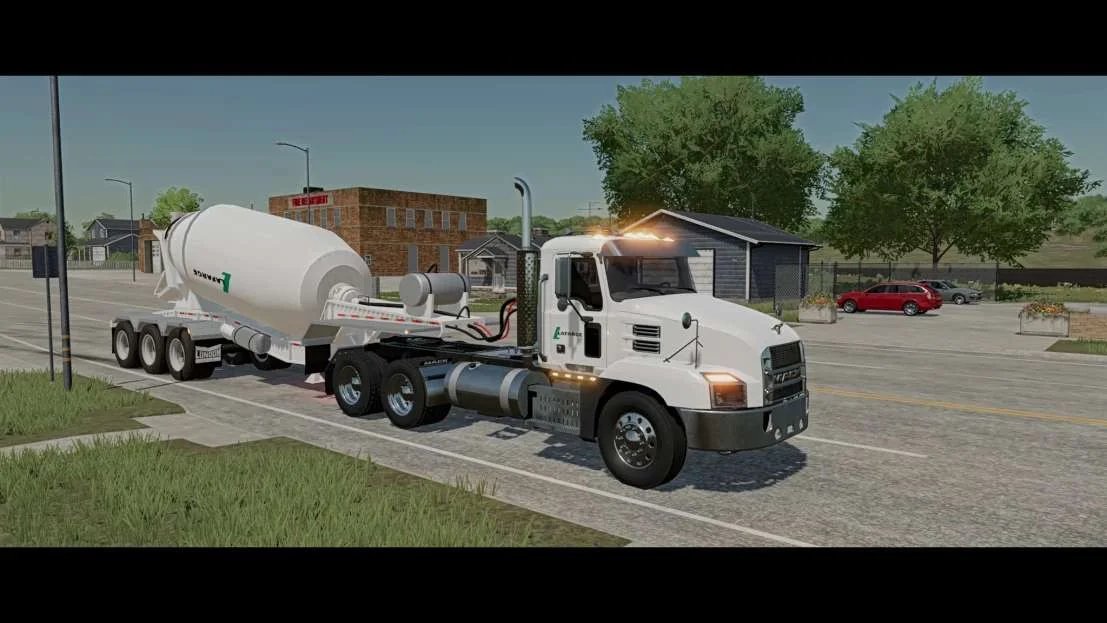 Volvo Concrete pump POLIMI v1.0 FS22 FS22 Mod Free Download