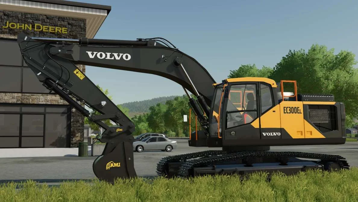 Volvo EC300 v1.0 FS22 FS22 Mod Free Download