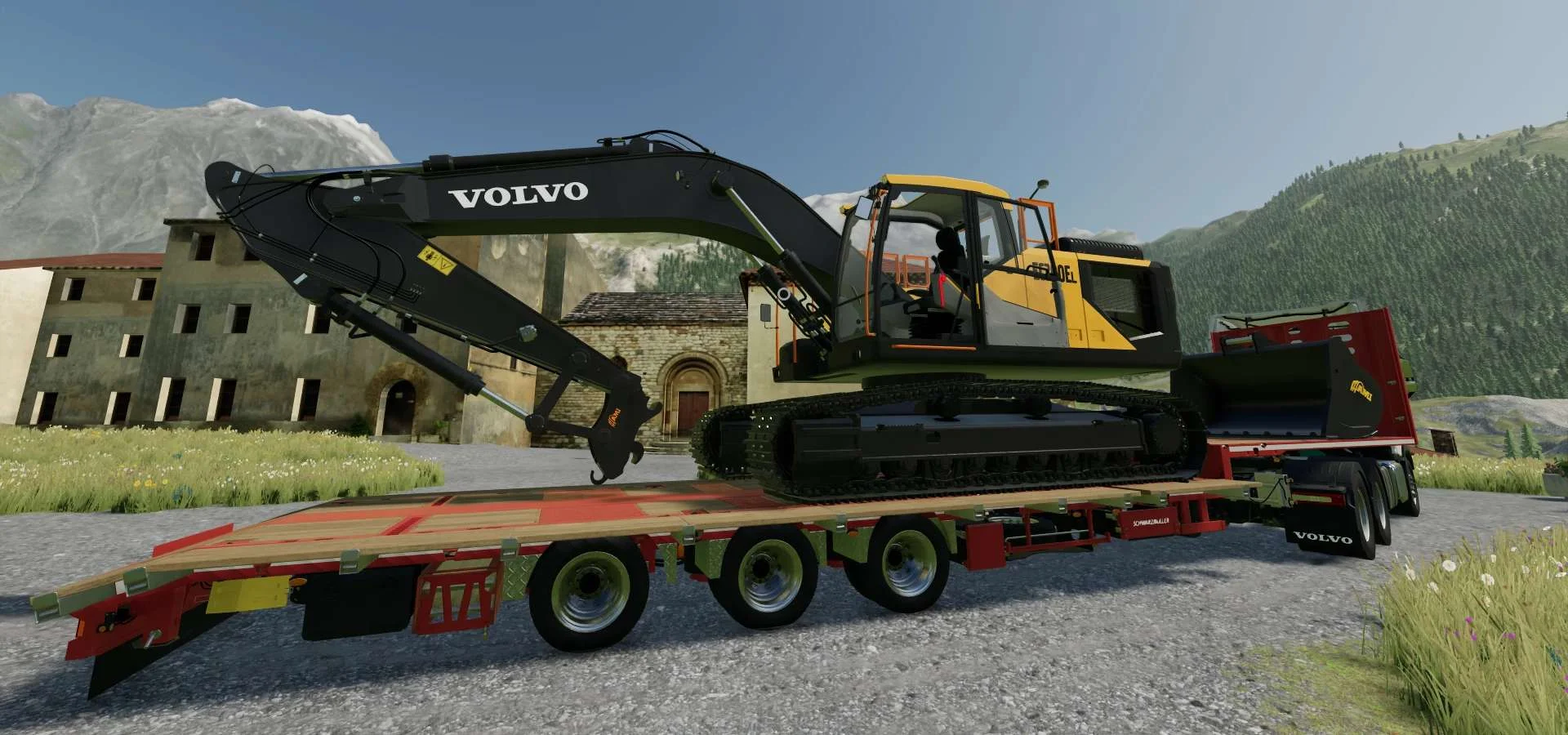 VOLVO EC300EL v1.0 FS22 FS22 Mod Free Download