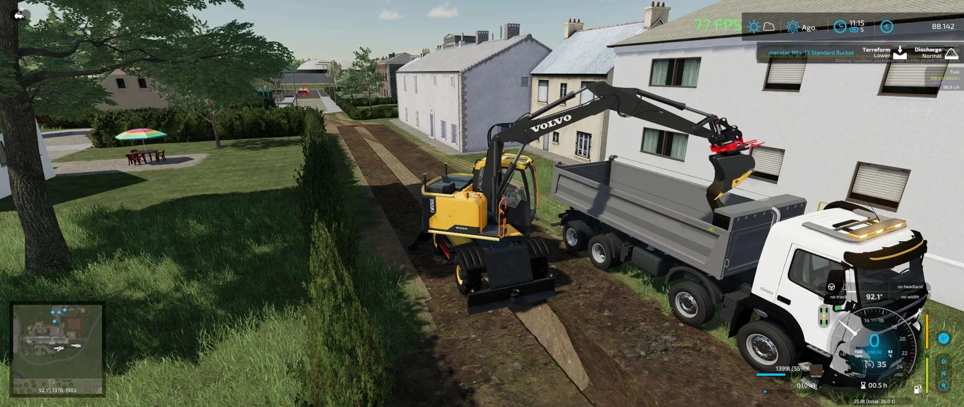 Volvo EWR150 v1.0 FS22 FS22 Mod Free Download