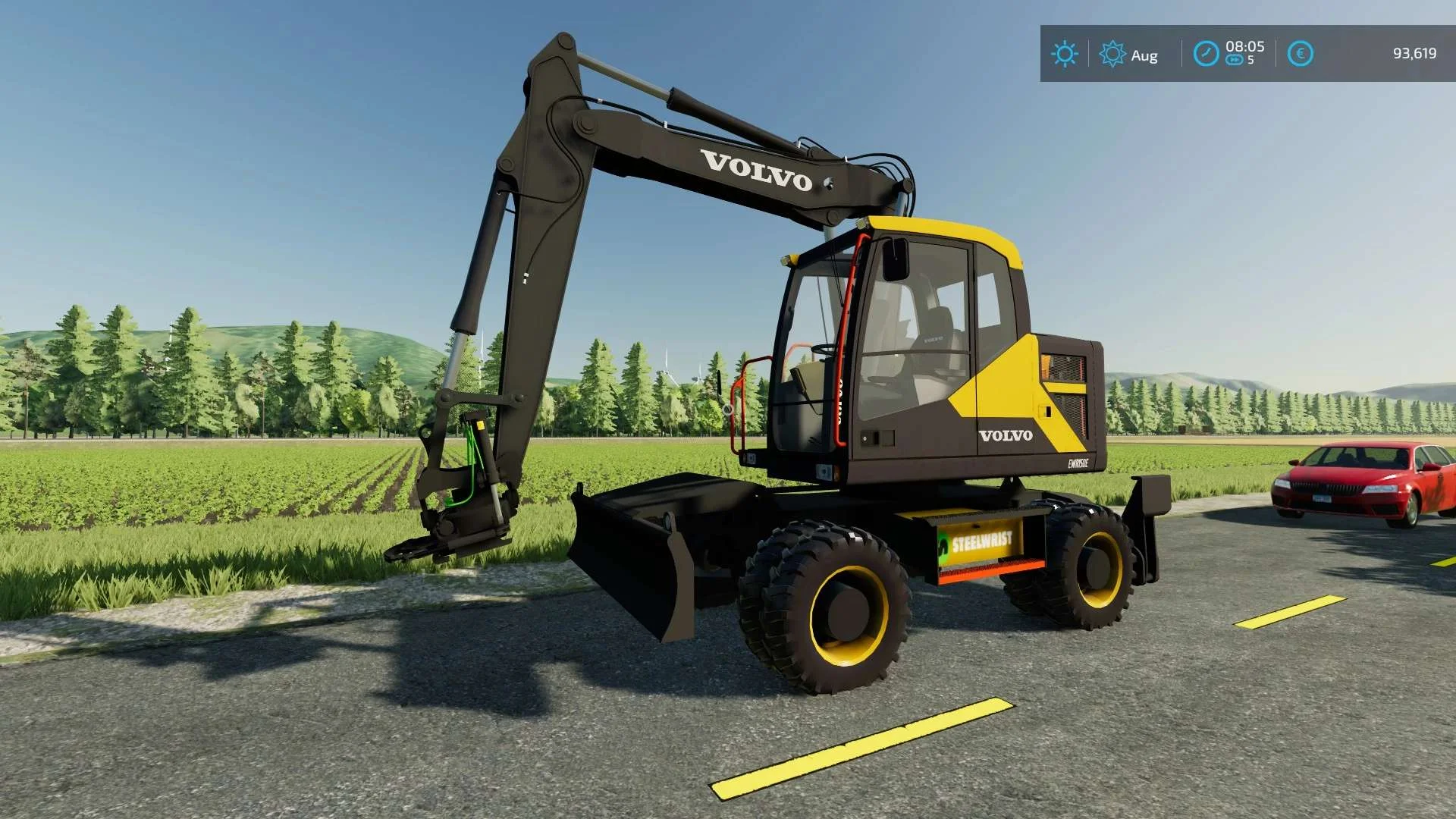 Volvo EWR150E v1.0.0.1 FS22 FS22 Mod Free Download