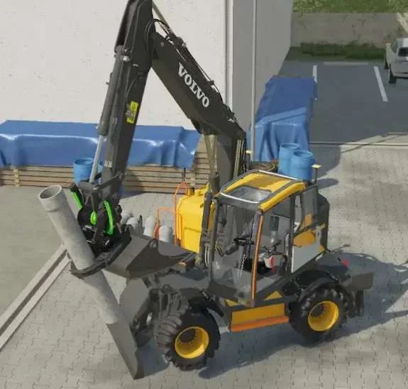 Volvo EWR150E v1.0 FS22 FS22 Mod Free Download