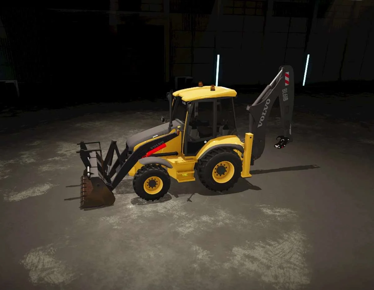 Volvo LB61B backhoe V1.0 FS22 FS22 Mod Free Download