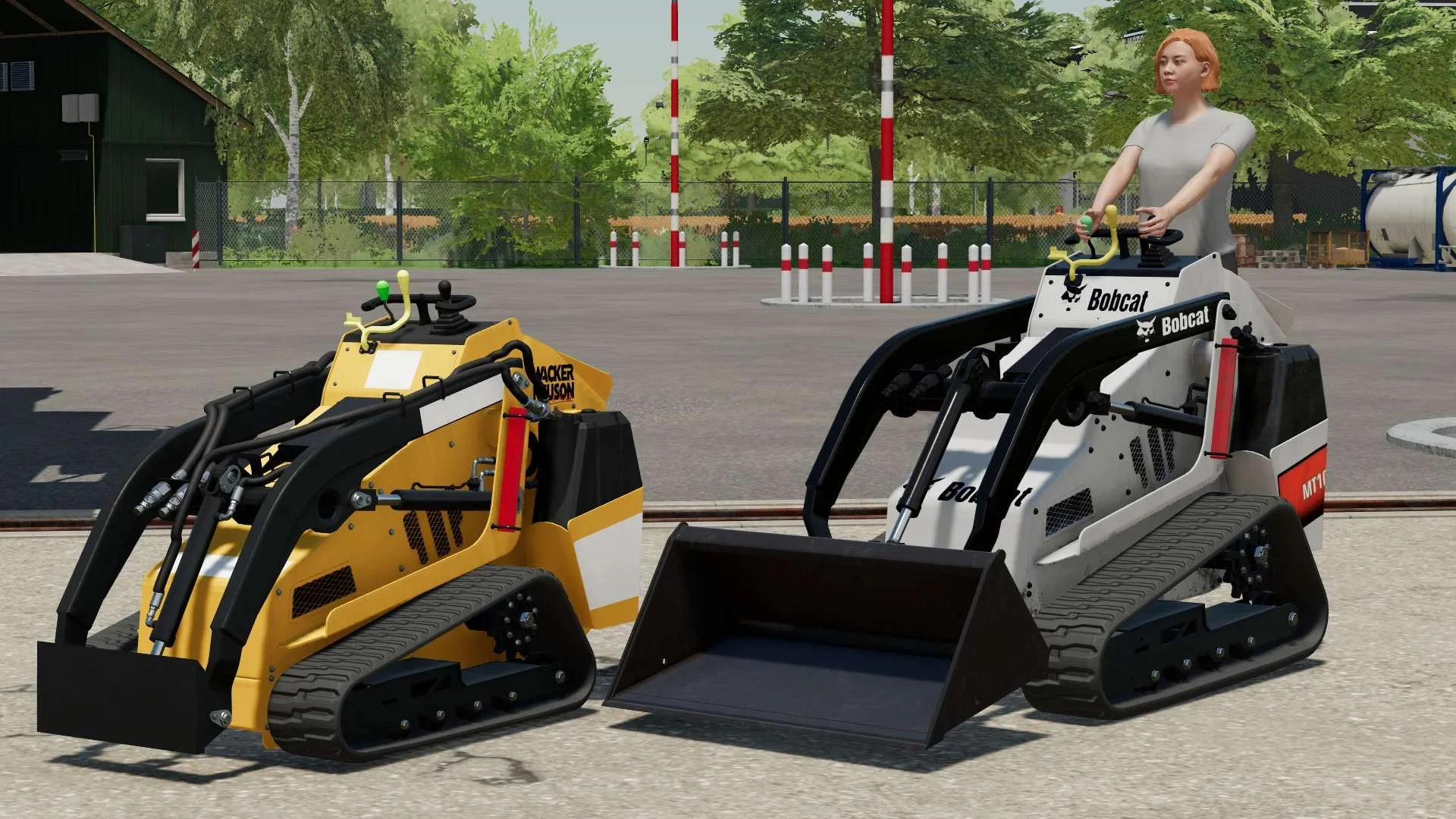 Wacker Neuson & Bobcat MT100 v1.0 FS22 FS22 Mod Free Download