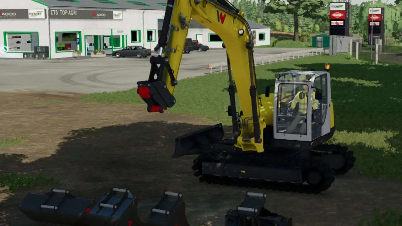 Wacker Neuson ET145 v1.0 FS22 FS22 Mod Free Download