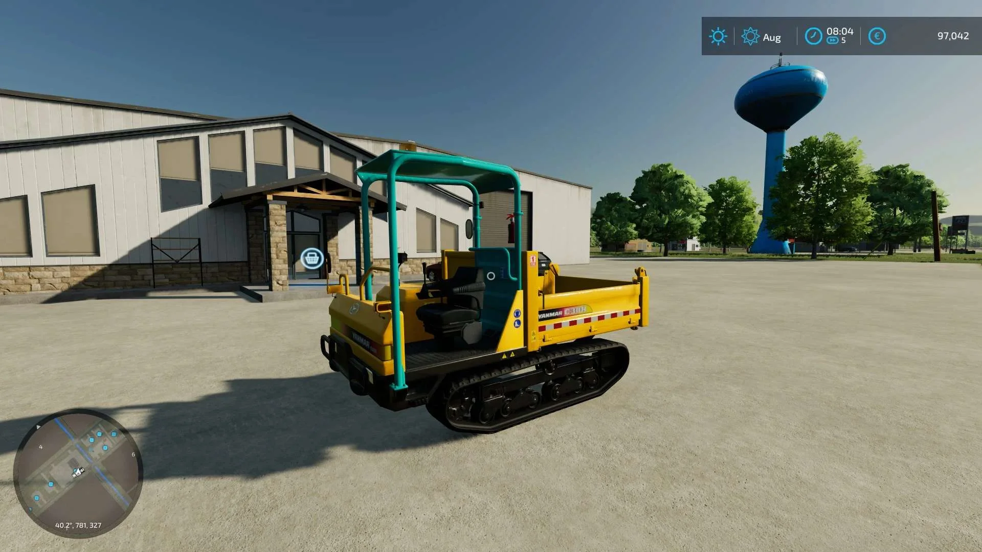 Yanmar C30R2B v1.0 FS22 FS22 Mod Free Download