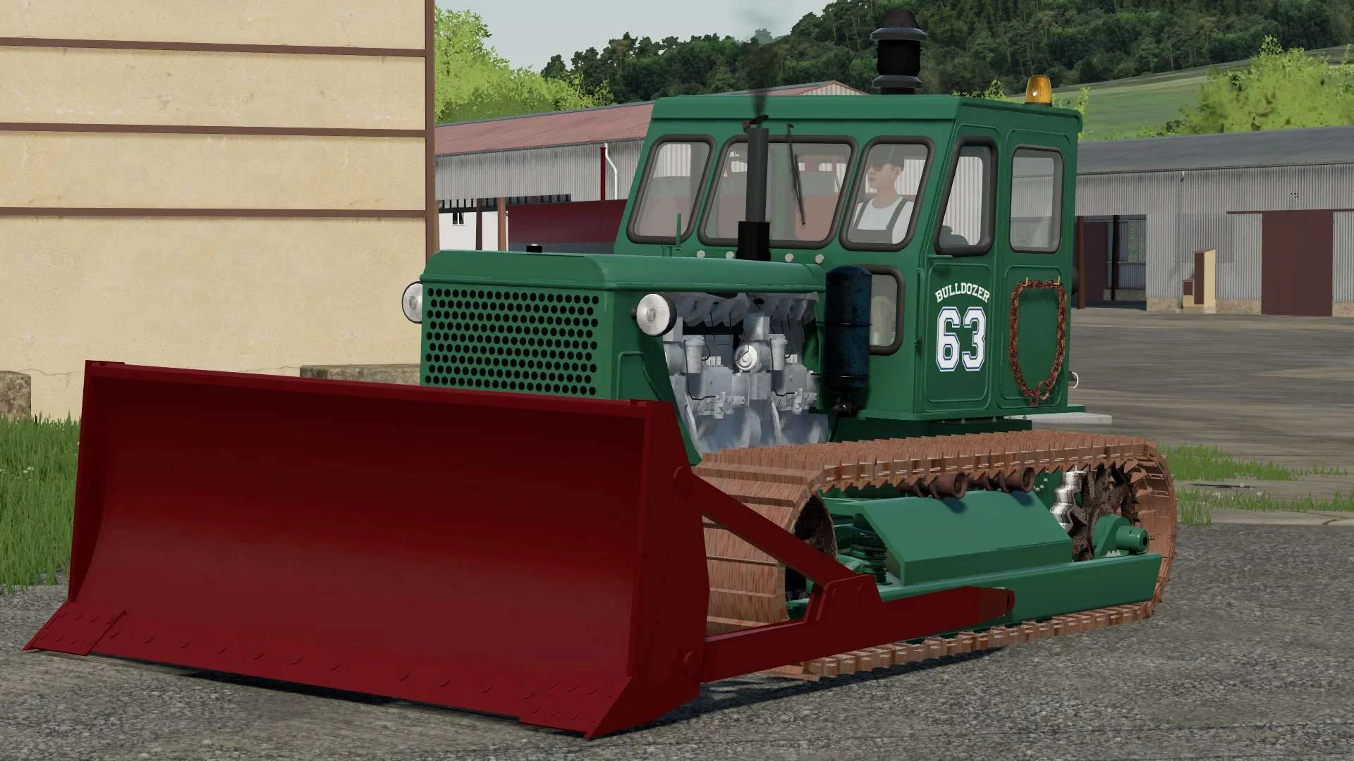 ZHTZ T-100 Bulldozer v1.0 FS22 FS22 Mod Free Download