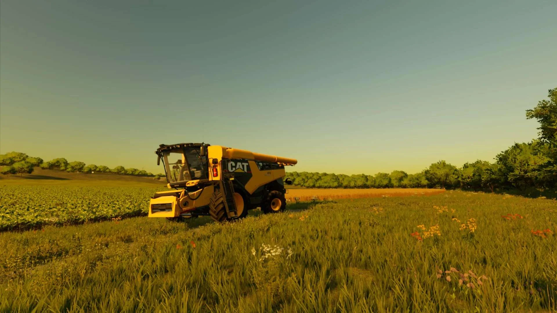 2019 CAT LEXION 670 v1.0 FS22 FS22 Mod Free Download