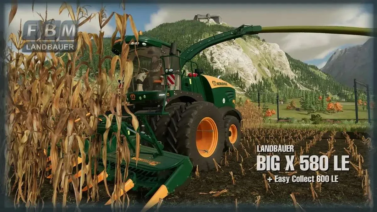 BigX 580 LE v1.2 FS22 FS22 Mod Free Download