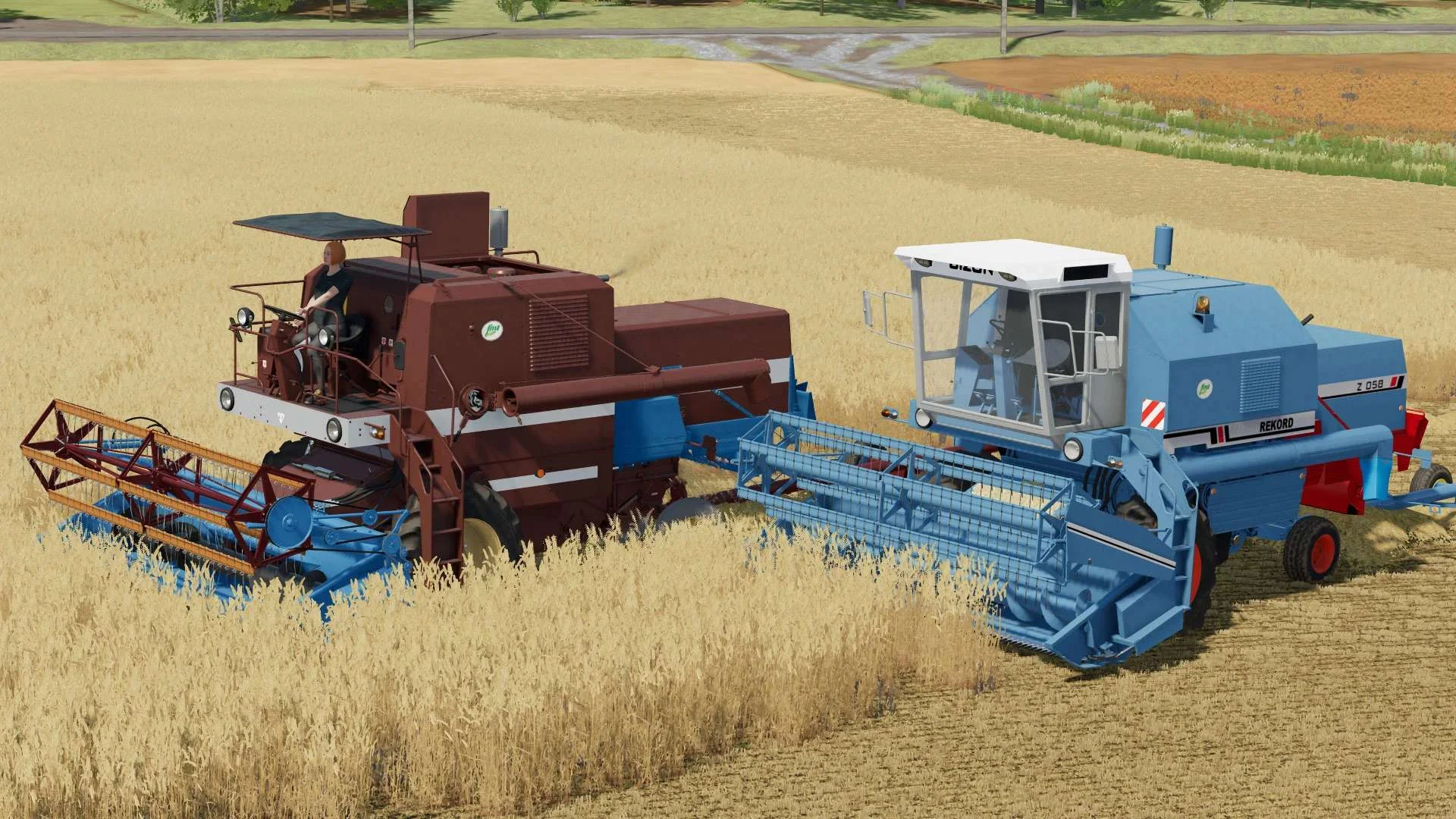 Bizon Record Z-058 & Super Z-050/056 v1.0 FS22 FS22 Mod Free Download