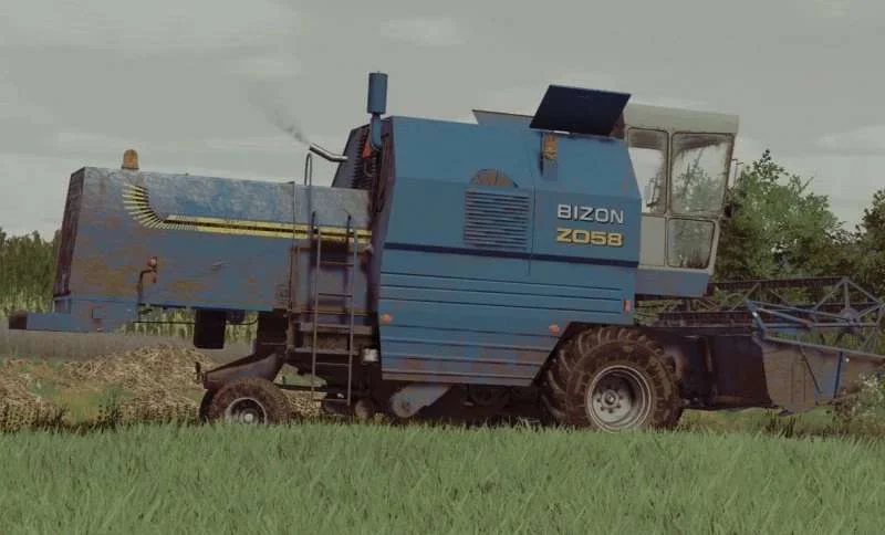 Bizon Rekord z058 v1.0 FS22 FS22 Mod Free Download
