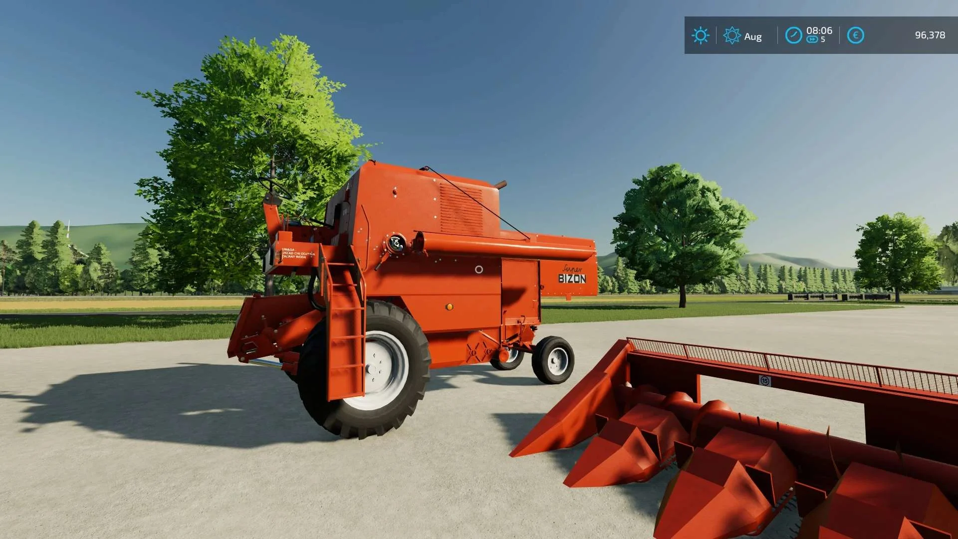 Bizon Z056 elite v1.0 FS22 FS22 Mod Free Download