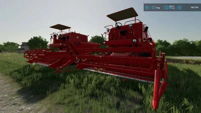 Bizon Z056 with chopper v1.0 FS22 FS22 Mod Free Download