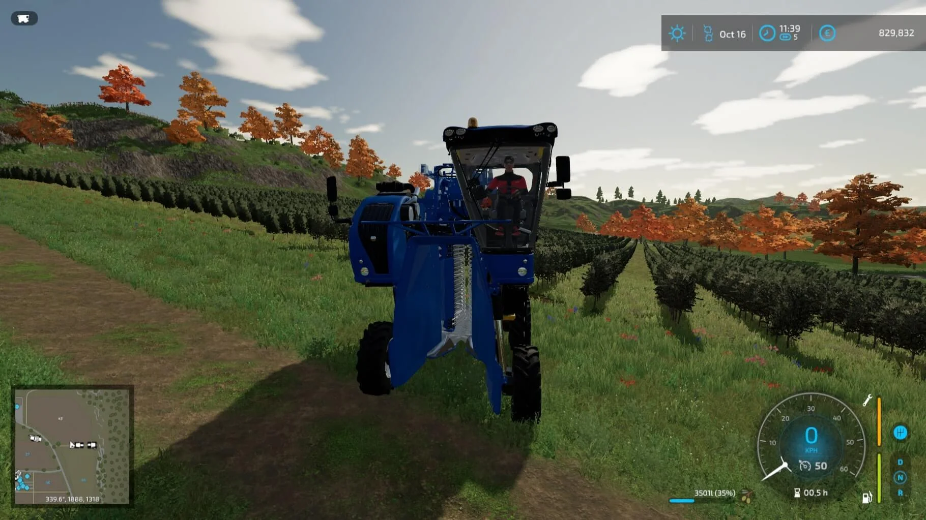 Braud 9100X Olive Power v1.0 FS22 FS22 Mod Free Download