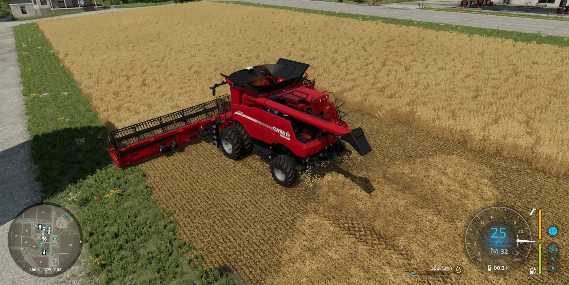 CASE IH CUTTER 25KM/H V6.0 FS22 FS22 Mod Free Download