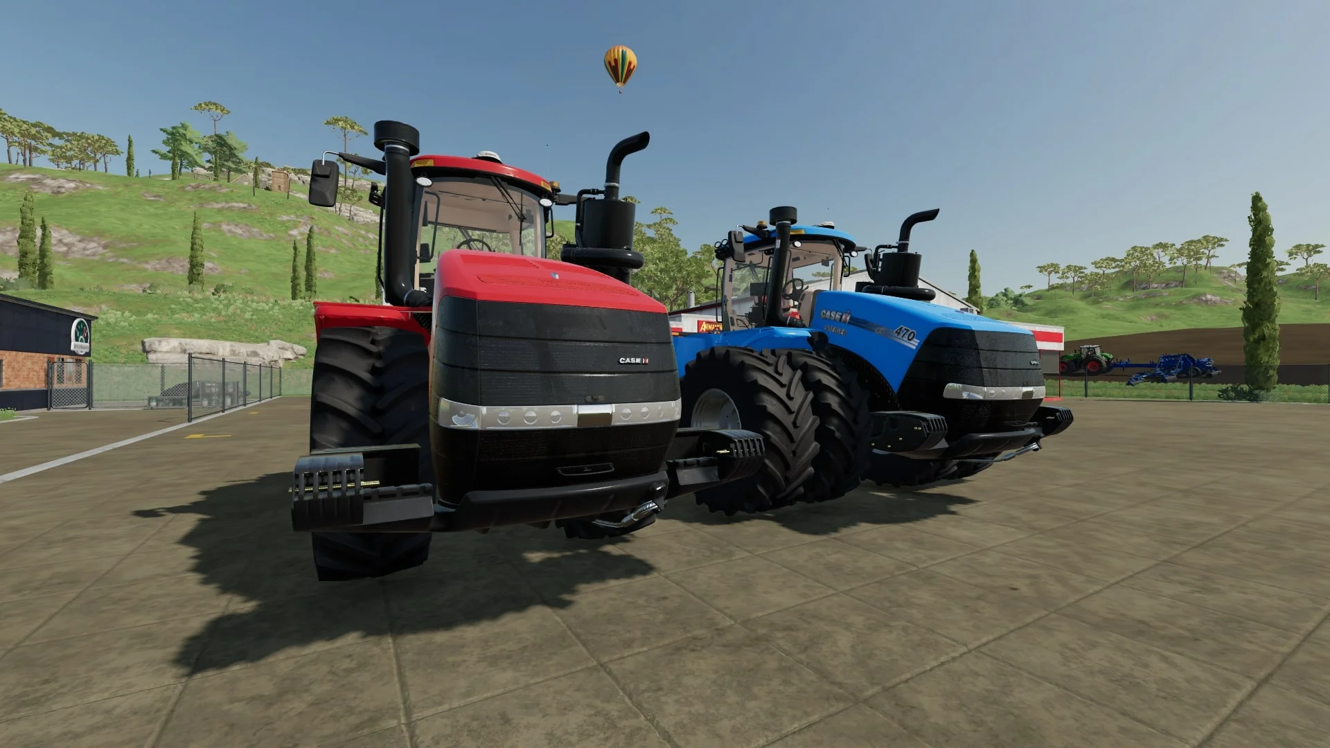 CaseIH Steiger Single Wheels Colorable V1.0 FS22 FS22 Mod Free Download