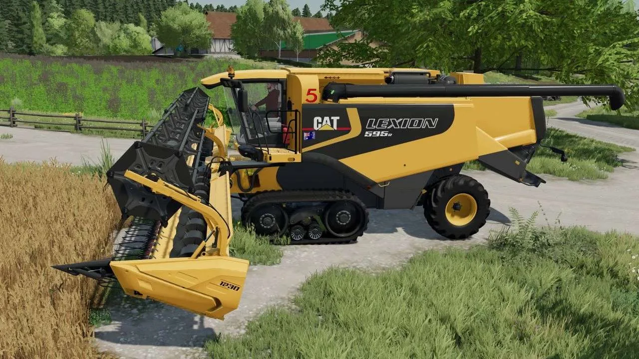 CAT Lexion 500 v1.0 FS22 FS22 Mod Free Download