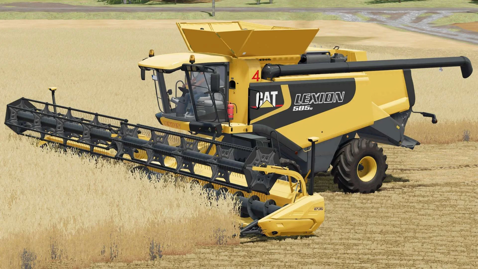 CAT Lexion 570R/590R v1.0 FS22 FS22 Mod Free Download