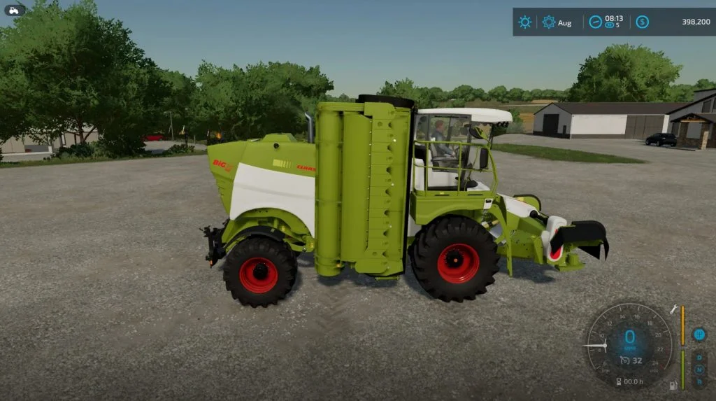 Claas BigM 450 v1.0 FS22 FS22 Mod Free Download