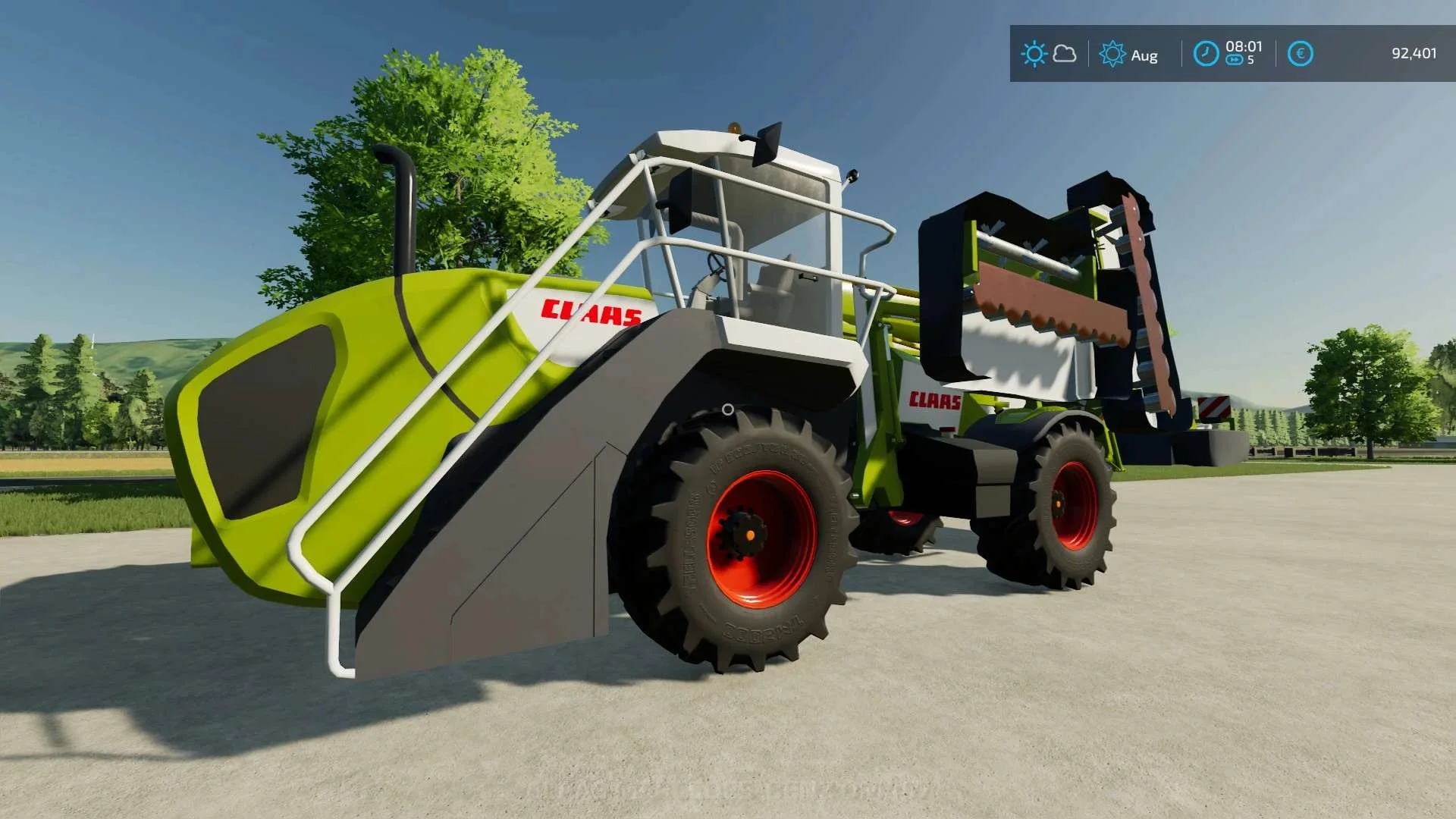 Claas Cougar 1400 BETA v1.0 FS22 FS22 Mod Free Download