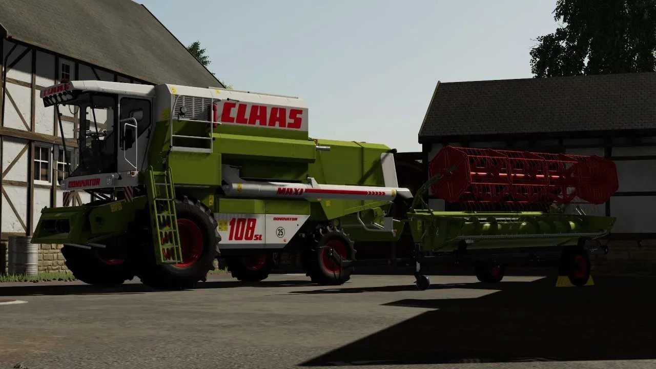 Claas Dominator 108 SL MAXI v1.0 FS22 FS22 Mod Free Download