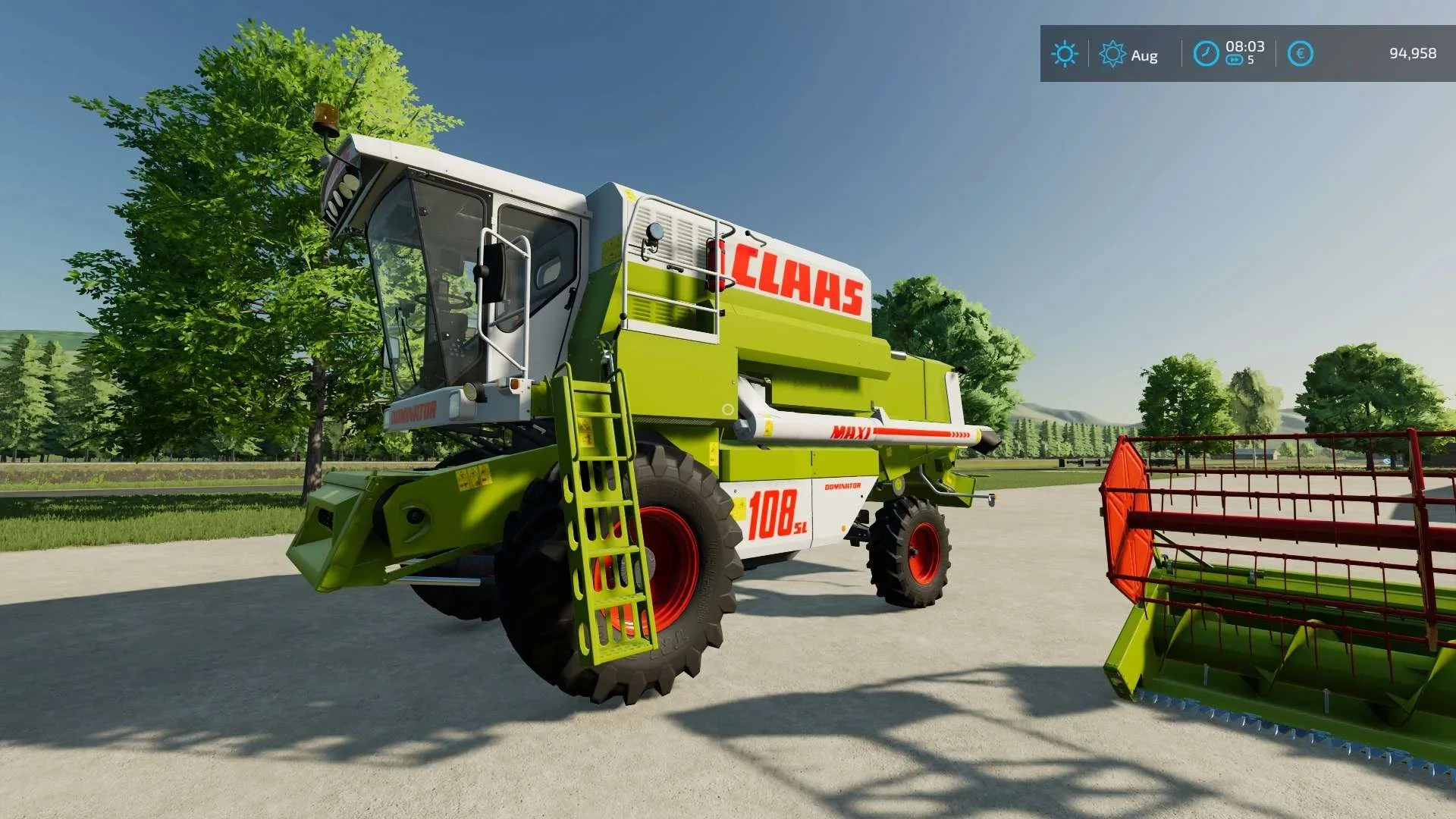 Claas Dominator 108SL v1.2 FS22 FS22 Mod Free Download