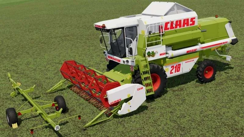 Claas Dominator 200 Mega v1.0 FS22 FS22 Mod Free Download