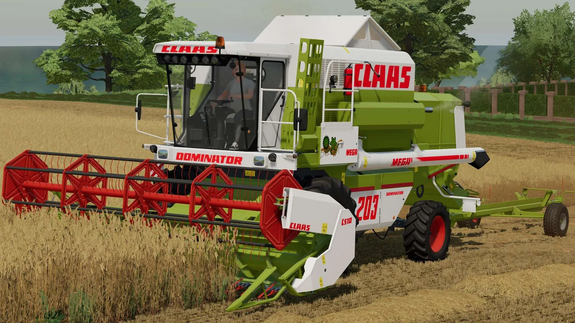 Claas Dominator 202/218 Mega v1.0 FS22 FS22 Mod Free Download