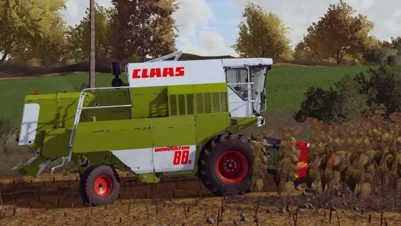 Claas Dominator 88s v1.0 FS22 FS22 Mod Free Download