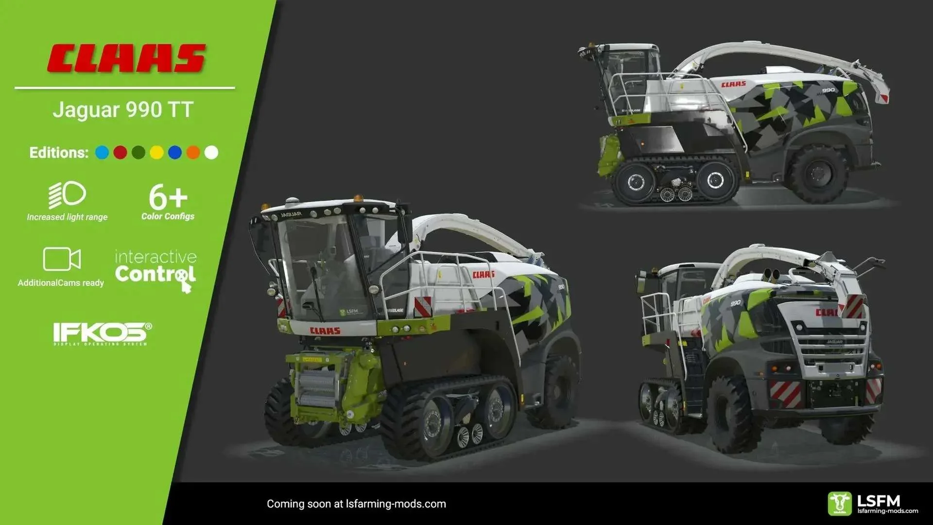 Claas Harvester Pack v1.0.0.1 FS22 FS22 Mod Free Download