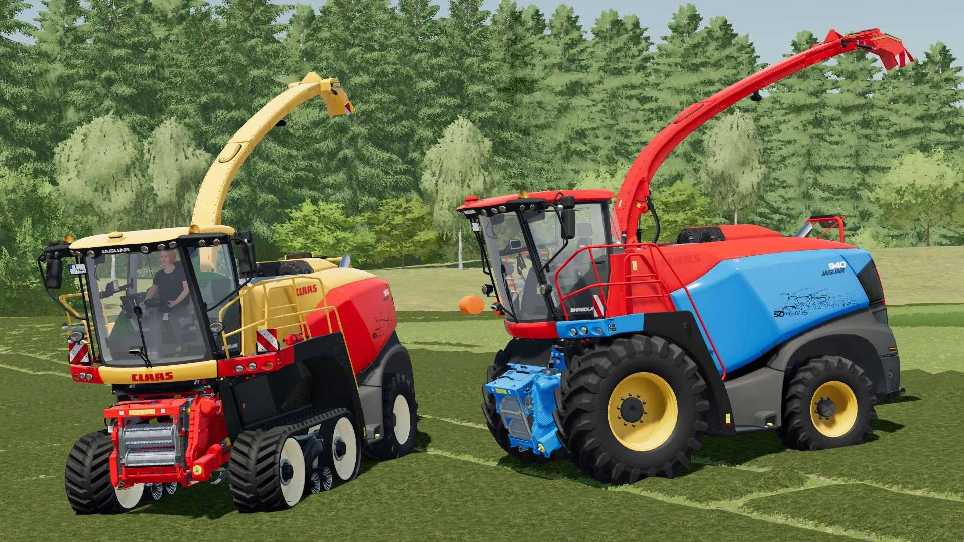 Claas Jaguar 930/980 & 960 Terra Trac v1.0 FS22 FS22 Mod Free Download