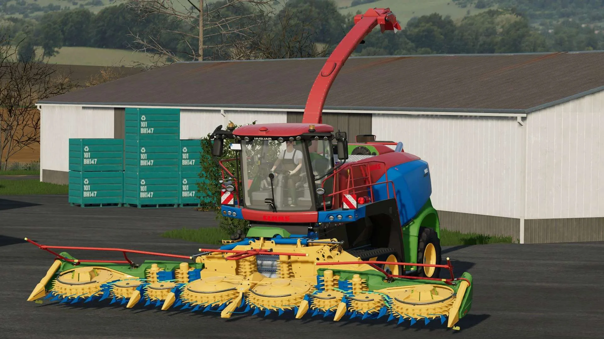 Claas Jaguar 960 Terra Trac v2.0 FS22 FS22 Mod Free Download