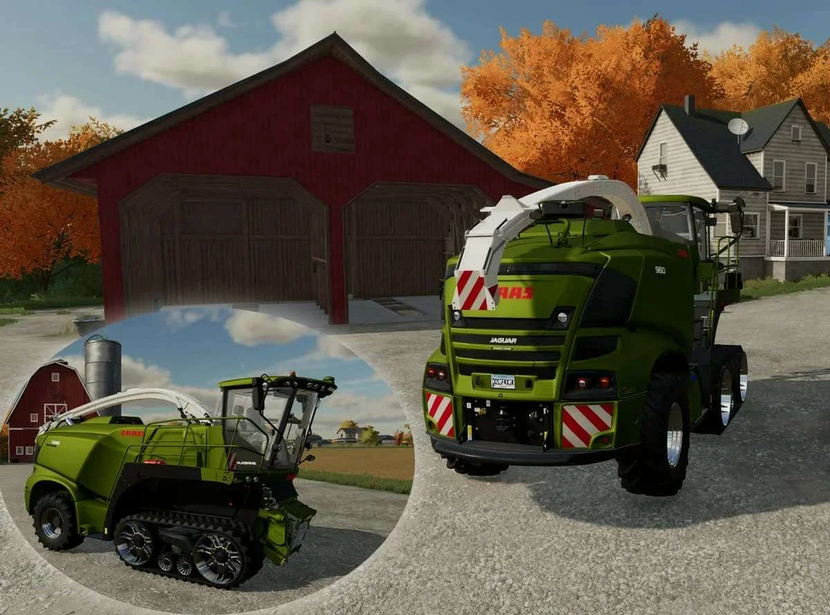 Claas Jaguar 960 TerraTrac v1.0 FS22 FS22 Mod Free Download