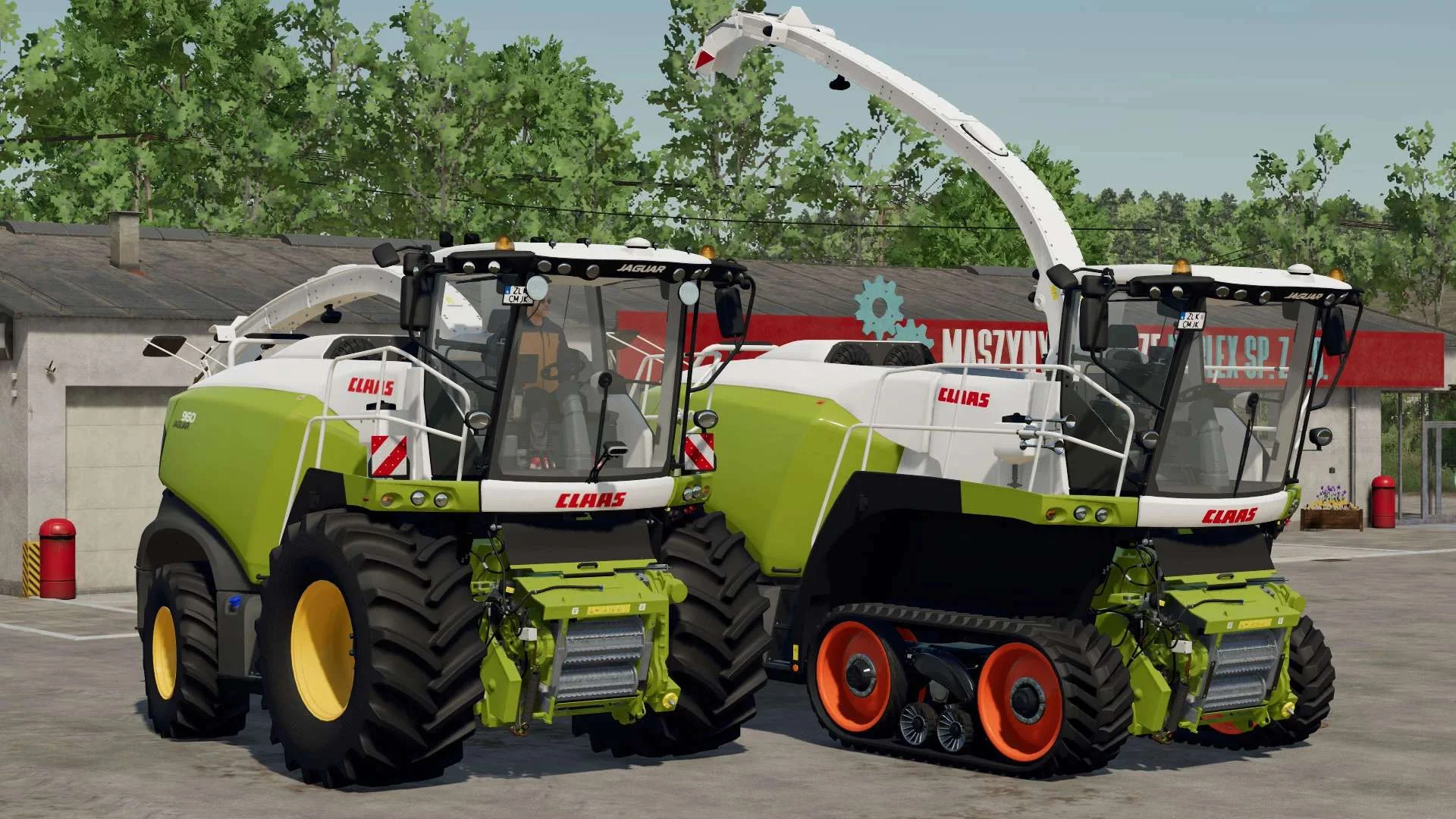 Claas Jaguar Type 502 Harvesters Pack v1.0 FS22 FS22 Mod Free Download