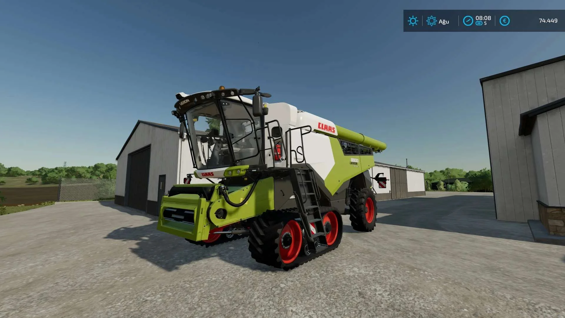 CLAAS LEXİON 8900 XXXL V6.0 FS22 FS22 Mod Free Download