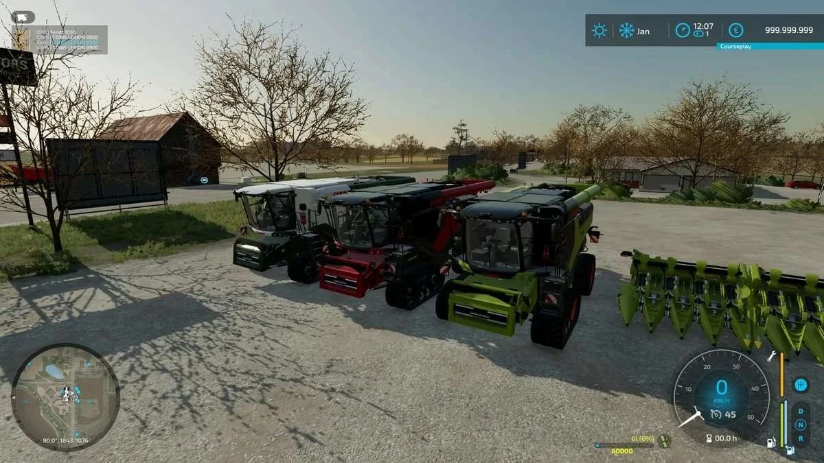 Claas LEXION 2 in 1 Pack v1.2 FS22 FS22 Mod Free Download