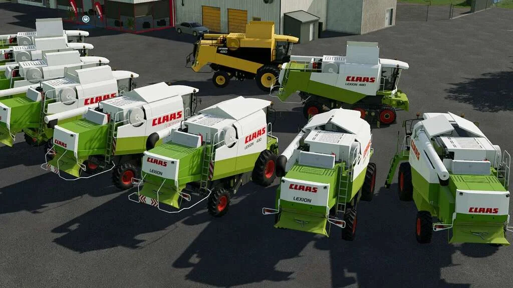 Claas Lexion 410-480 v1.3.3 FS22 FS22 Mod Free Download