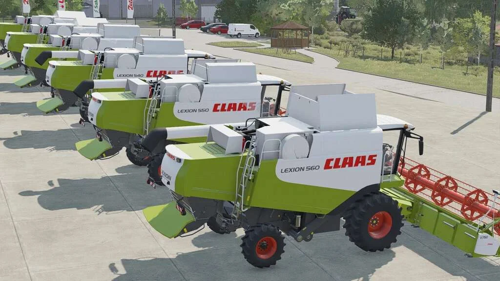 Claas Lexion 500 Series v1.0 FS22 FS22 Mod Free Download