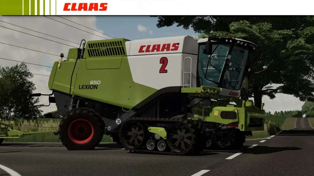 Claas Lexion 600-700 Series From 2012-2020 US Version v1.0 FS22 FS22 Mod Free Download